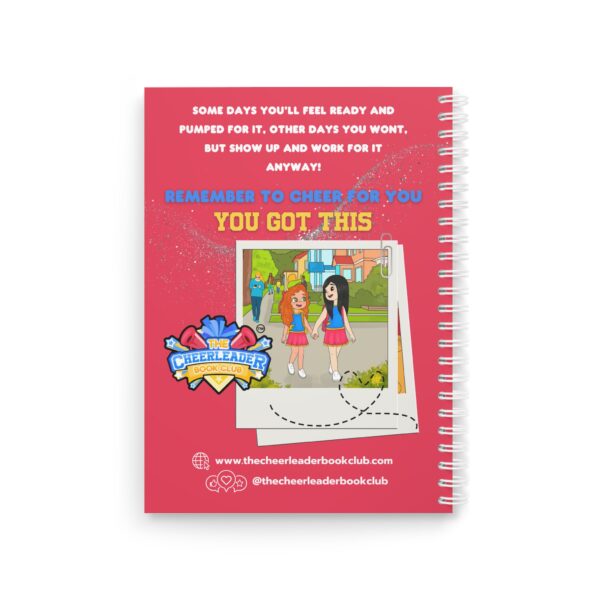 Cheerleader Spiral Notebook: Glitter, Goals, and Greatness - Image 2