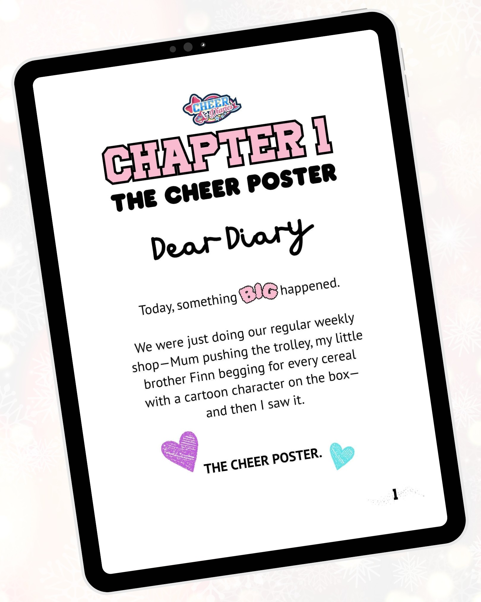 Book 1: Team Tryouts | A Cheer Diaries Story - Image 16