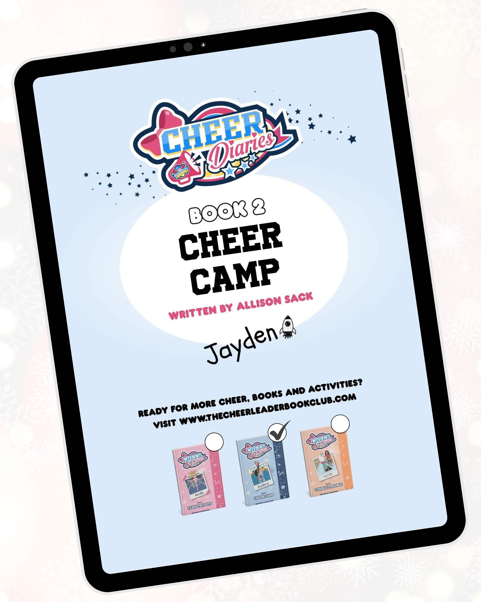 Book 2: Cheer Camp | A Cheer Diaries Story - Image 16
